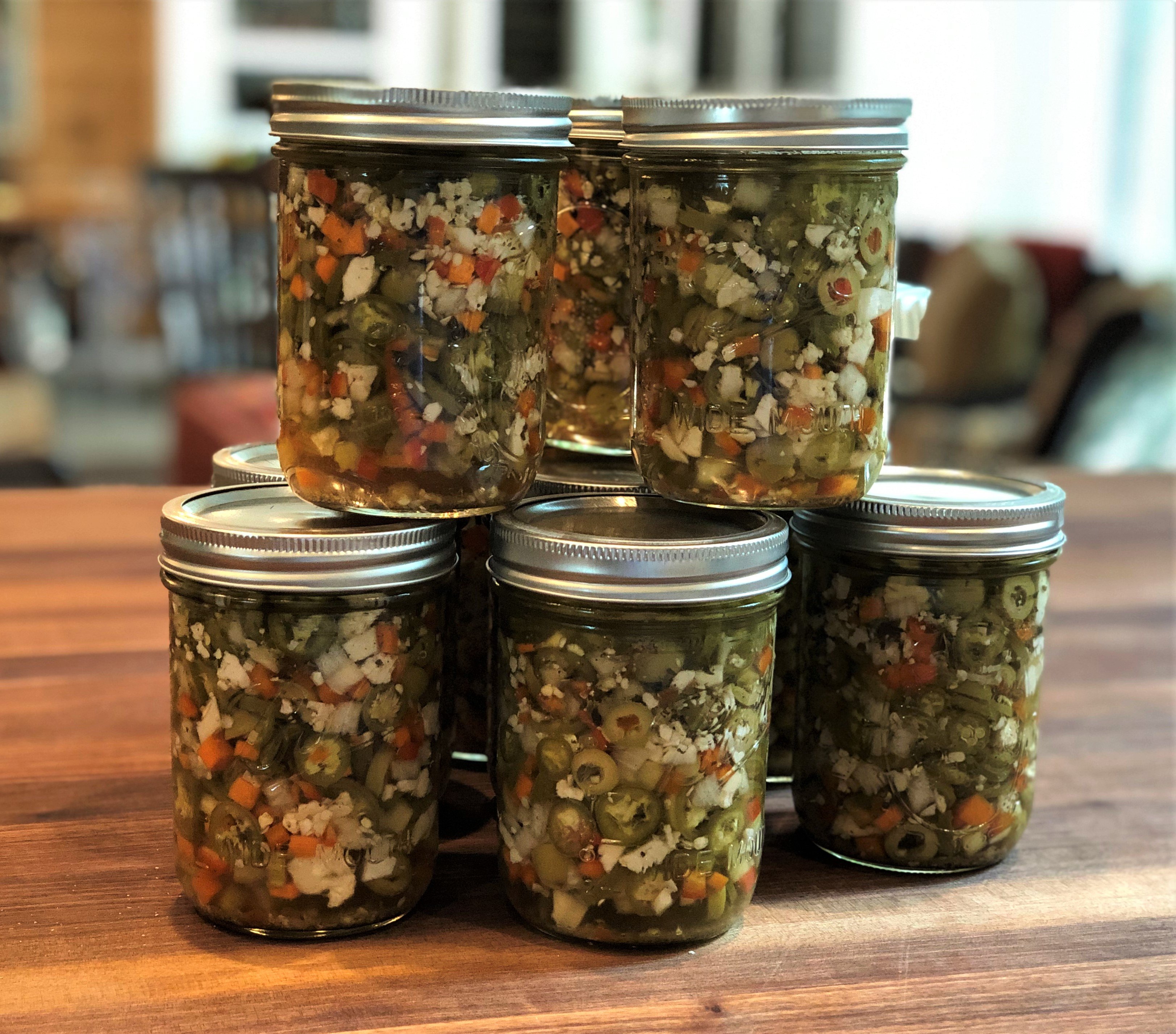 Canning Italian Giardiniera Recipe | Dandk Organizer